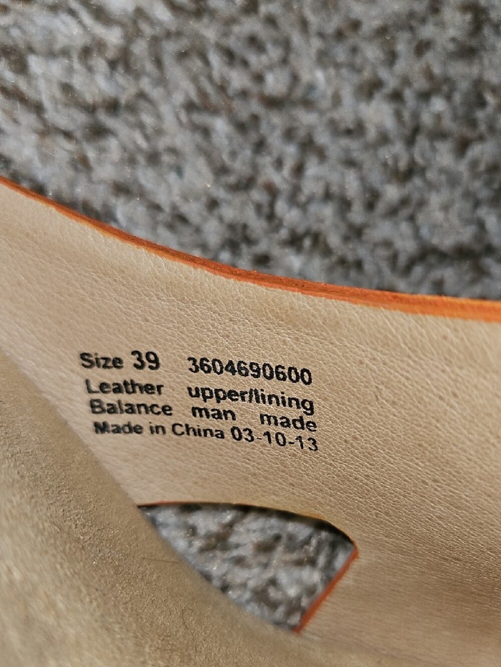 Dansko Orange Leather Ankle-Strap Wedge Sandals - Picture 8 of 9